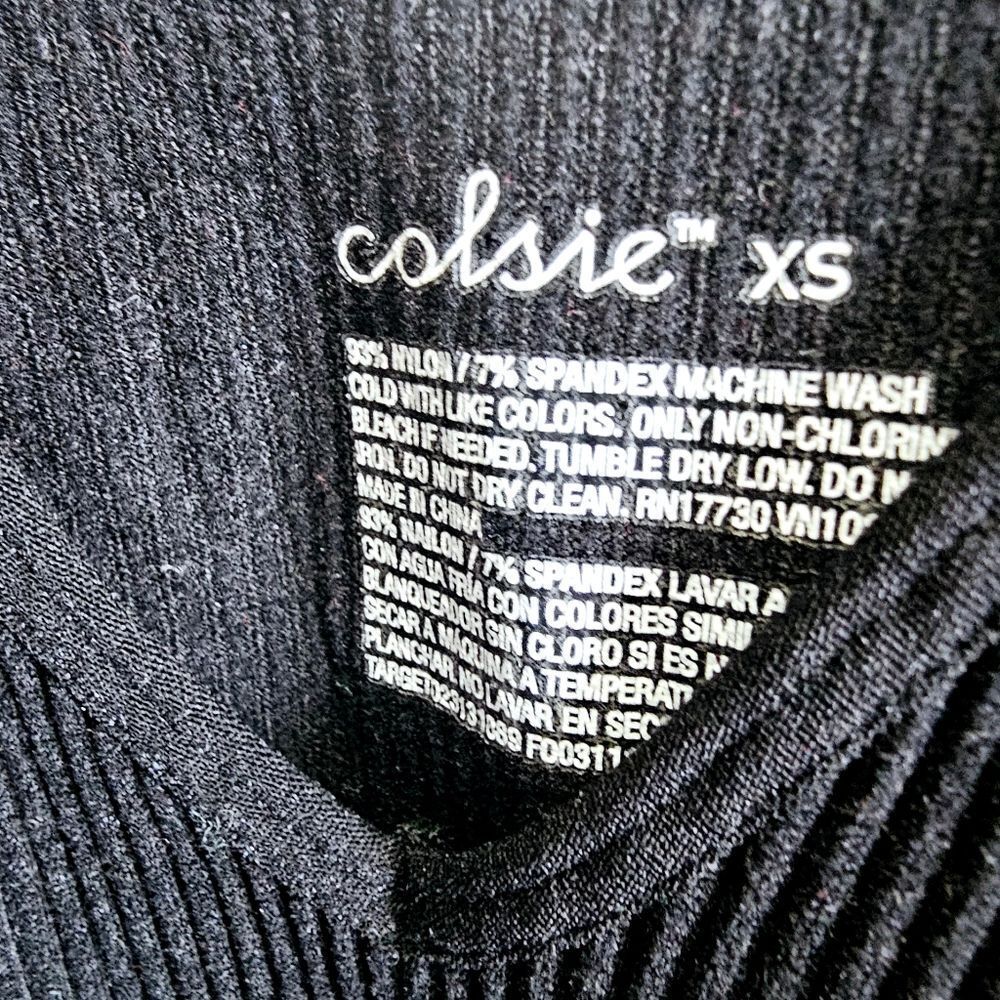 Colsie Ribbed Bodysuit - Picture 3 of 4